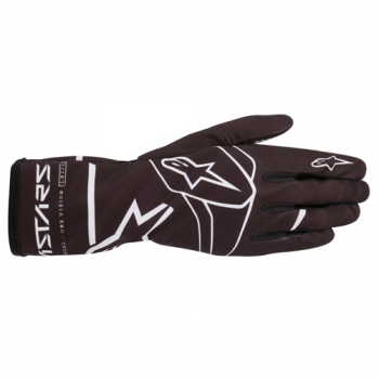 Alpinestars Handschuhe Tech 1-K race V2 Solid schwarz - weiss - Restposten