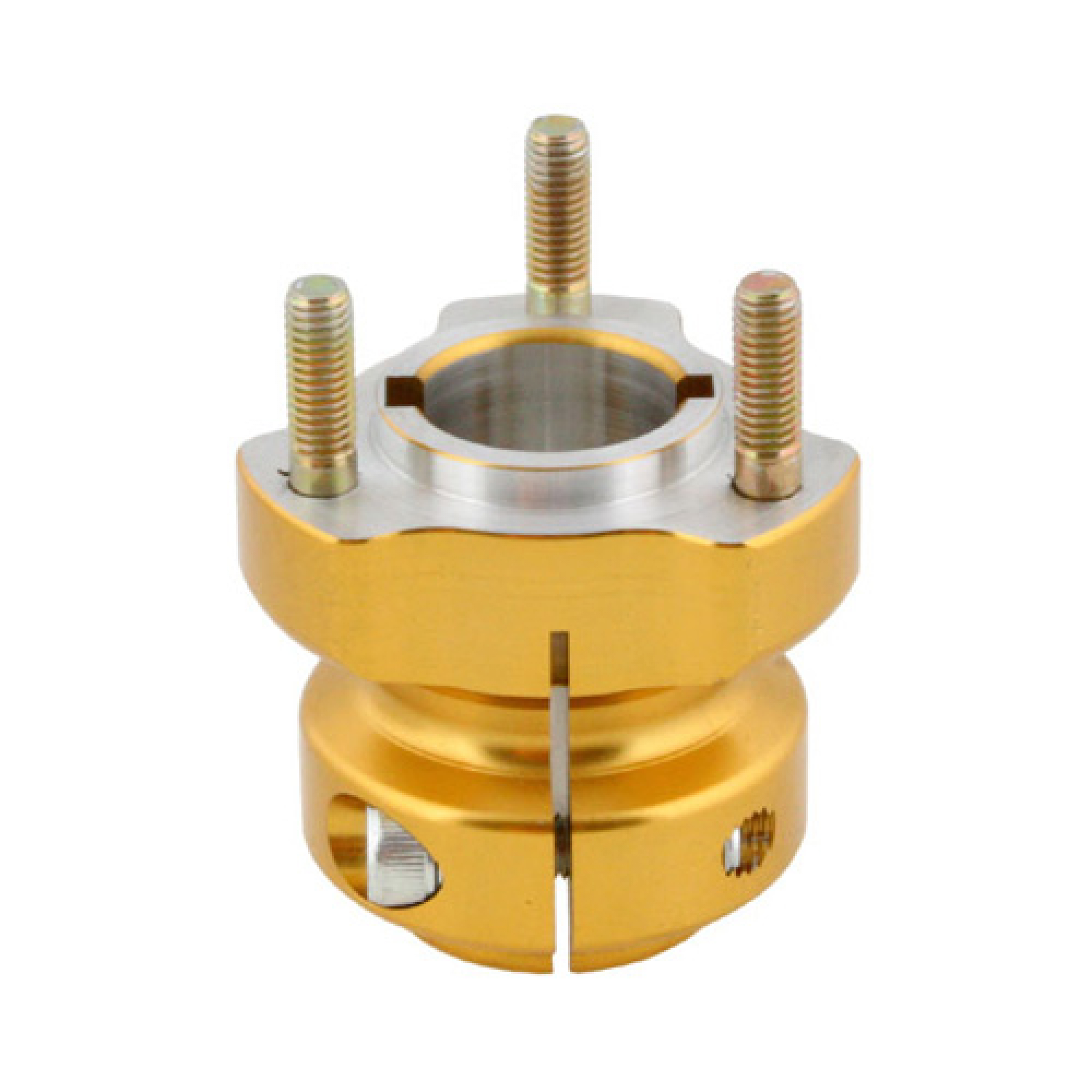 Radstern 62mm gold eloxiert