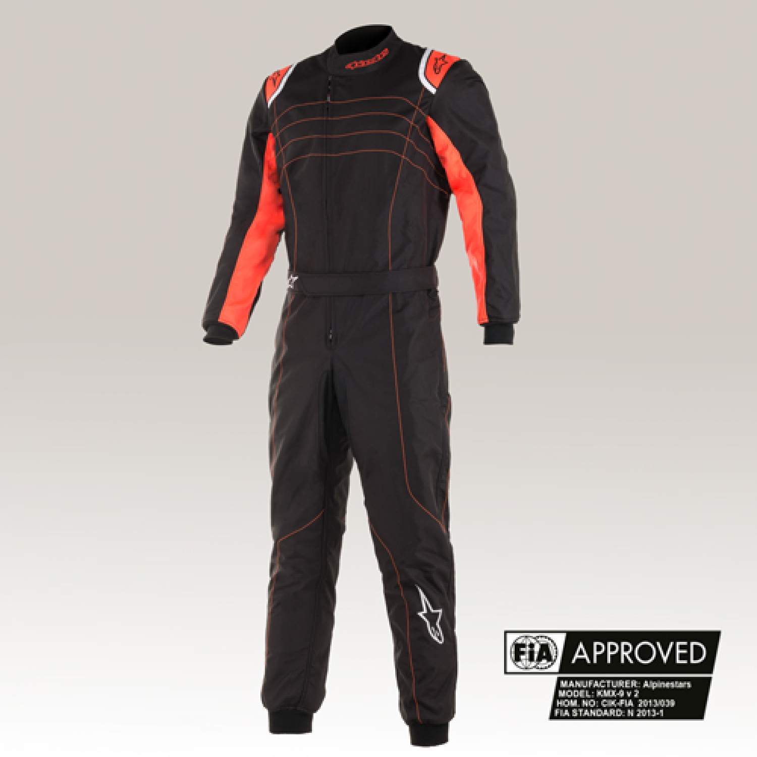 Alpinestars Overall KMX 9 V3 schwarz - rot