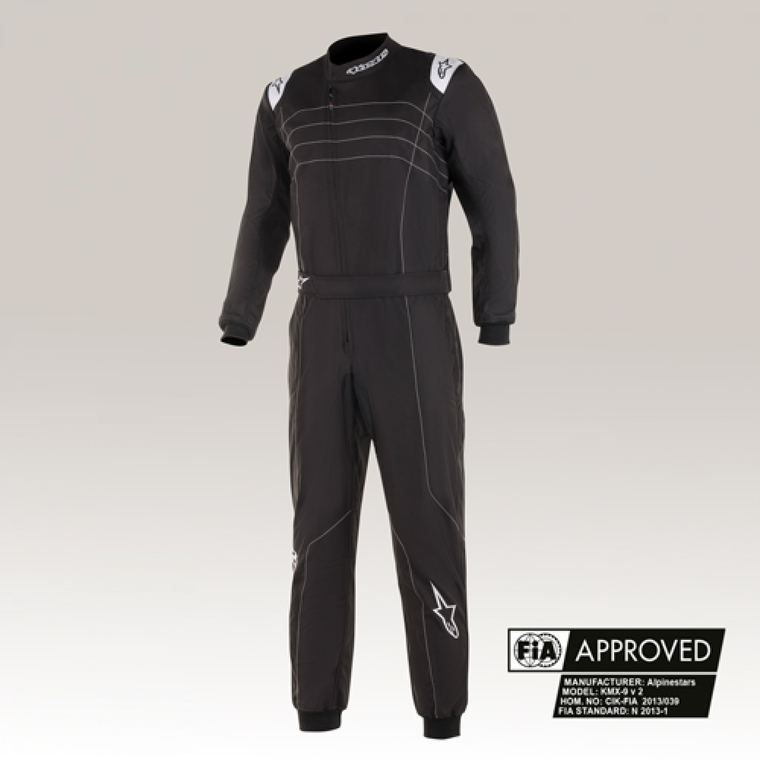 Alpinestars Overall KMX 9 V3 schwarz - weiß